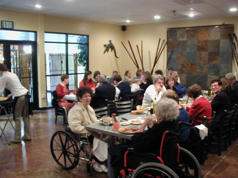 20050320 Lunch after Aunt Mary's Graveyard Service