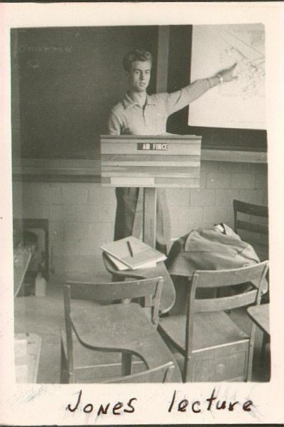 Wilford Jones ROTC Lecture, 1952 or 1953, Utah State University, Logan, Utah
